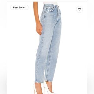 AGOLDE 90's Mid Rise Loose Fit light wash - Size 29 - Like New